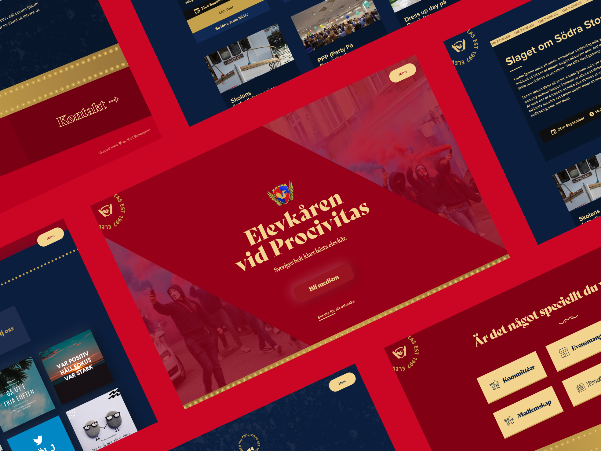 Building Procivitas student union website